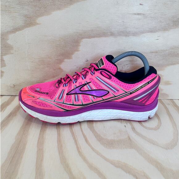Brooks - Transcend - Running Shoes - Pink - Women's - 9.5 (B) - 1201501B878 - Picture 4 of 9